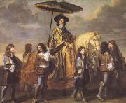 LE BRUN, Charles Chancellor Seguier at the Entry of Louis XIV into Paris in 1660 (mk08)